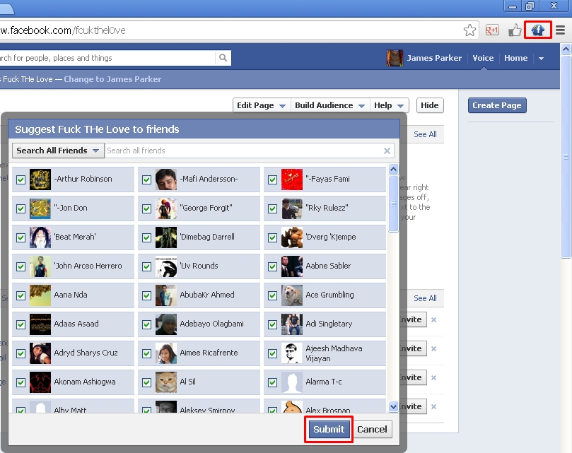 Download image Invite All Friends Facebook Google Chrome 2013 PC ...