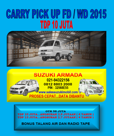 CARRY PICK UP FD WD TDP 10 JUTA