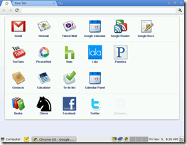 chrone in chrome os linux