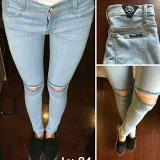 celana jeans murah, ripped jeans murah, celana jeans wanita, celana jeans cewek,