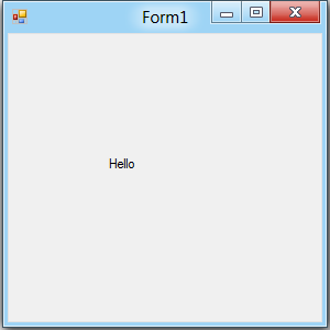 Demo program of Visual C++ CLR Windows Forms Application