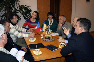 Делегація на чолі з Філіпом Жене, відповідальним представником Федерації обмінів Франція-Україна за відносини з аграрними університетами відвідали МНАУ.