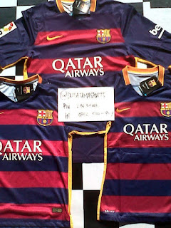 Jual Jersey Bola Barcelona Baru di Batam