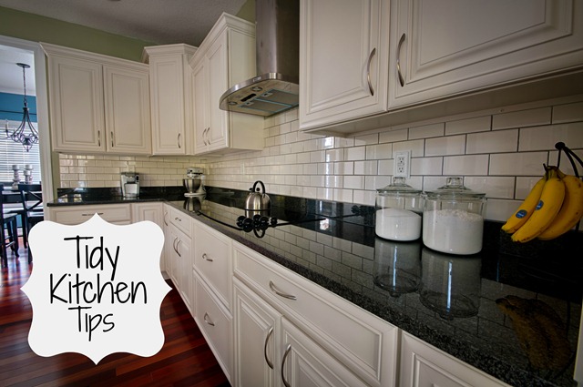 Tidy Kitchen Tips from Decor and the Dog