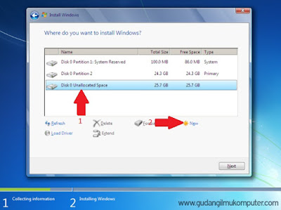 Cara Menginstal Windows 7 Lengkap Dengan Gambar