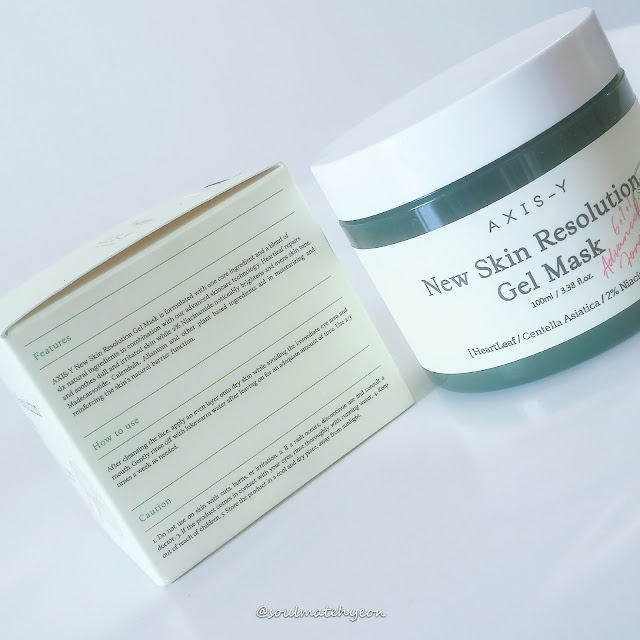 Review; AXIS-Y New Skin Resolution Gel Mask