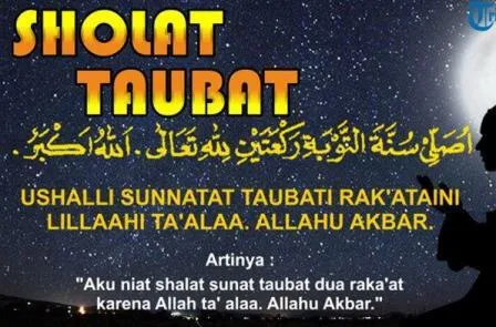 Doa Sholat Taubat Lengkap dengan Ayat dan Hadits