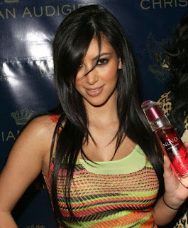 Kim Kardashian Straight Hairstyles