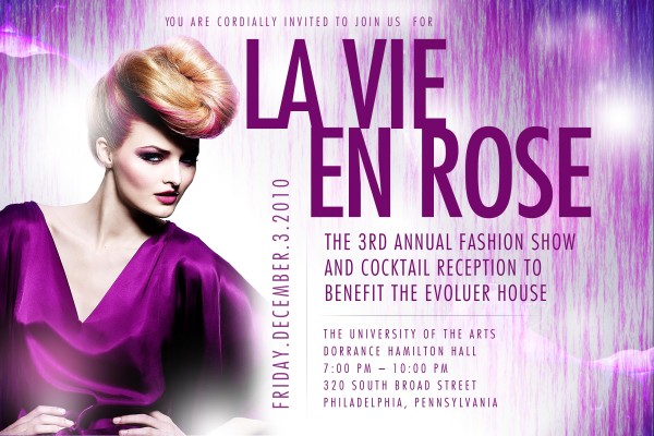 La Vie En Rose Fashion Show & Cocktail Hour 12/3/10