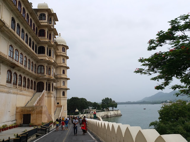 The promenade Udaipur