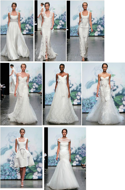 What do you think of the Monique Lhuillier 2012 wedding gown line