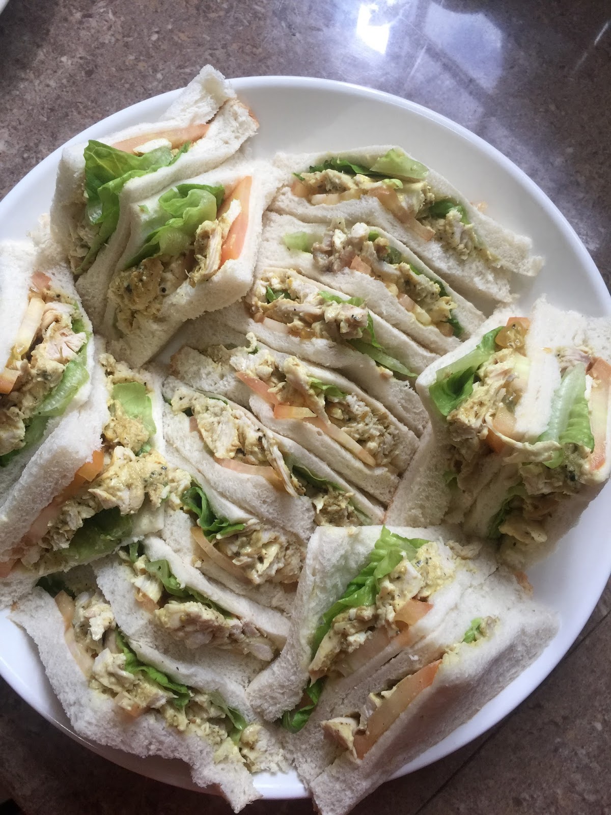Sandwich Chicken LeftOver ~ AziRahmanDotCom  Azirahman Story