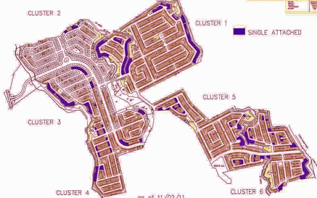 Cheap Rent To Own House For Sale in Cavite Bella Vista Deca Homes-Subdivision Map Plan. Tags:subdivision map, development plan