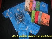 Baju Barong Gables Untuk Anak