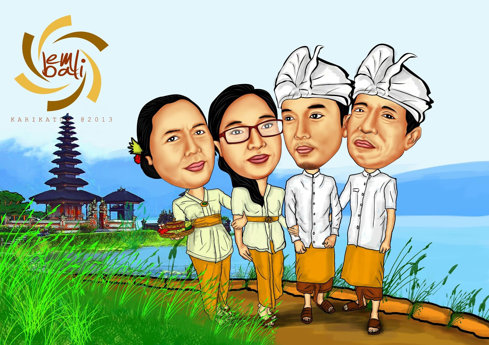 EMbali Karikatur Jasa Karikatur Murah Di Bali