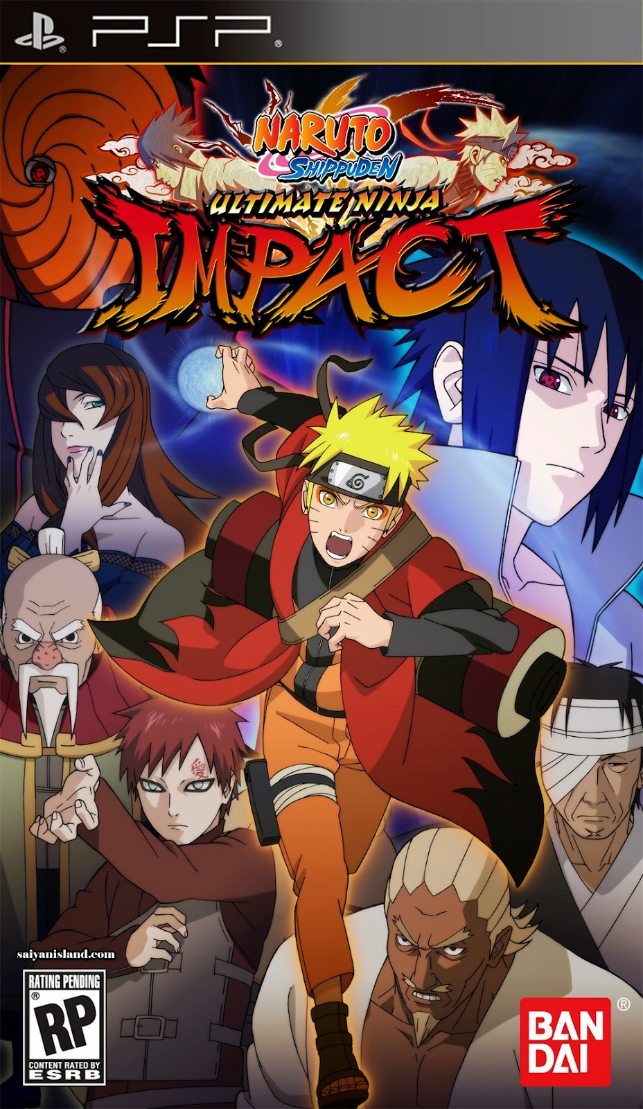 PSP - Naruto Shippuden - Ultimate Ninja Impact (USA) ISO ...