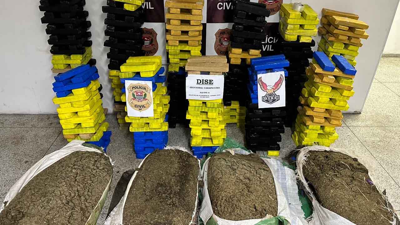 Polícia apreende droga paraguaia em Tarumã