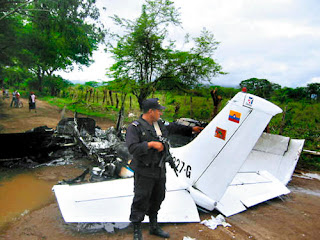 Narco plane, Honduras