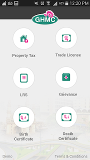 GHMC app services 