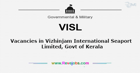 Vacancies in Vizhinjam International Seaport Limited, Govt of Kerala