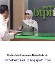 Lowongan Kerja Bank BTPN Syariah