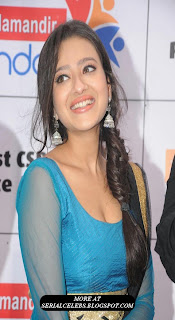 Madalsa Sharma in blue chudidar