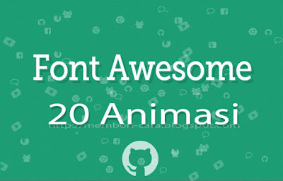 20 Animasi Font Awesome Terbaru