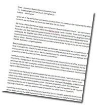 pic of letter