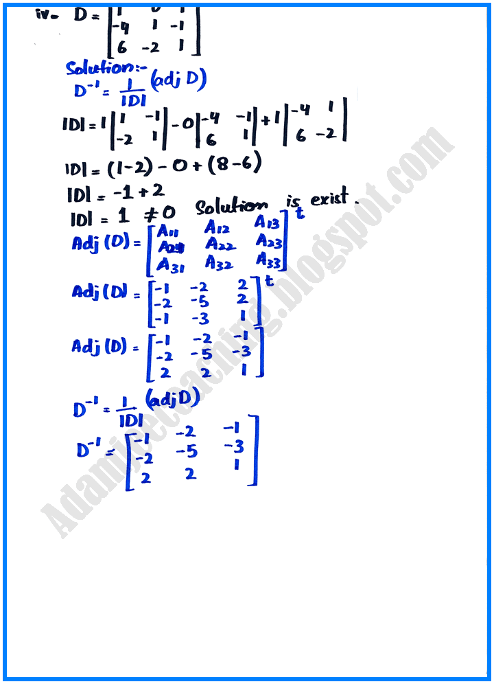 matrices-and-determinants-exercise-19-2-mathematics-10th