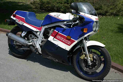  Suzuki GSX-R750 1986 Edição Limitada a mais rápida esportiva