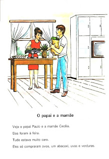 Leitura antiga para alfabetização