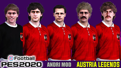 PES 2020 Facepack Legends Yugoslavia by Andri Mod