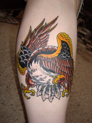 People who get this type of eagle tattoos failed to see the best or achieve