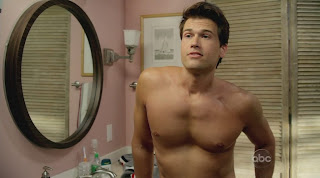 Nick Zano and Dan Byrd Shirtless on Cougar Town s1e06