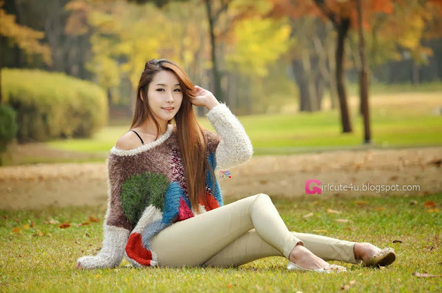 3 Jeon Da Huin Autumn - very cute asian girl-girlcute4u.blogspot.com