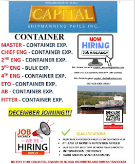 container vessel job