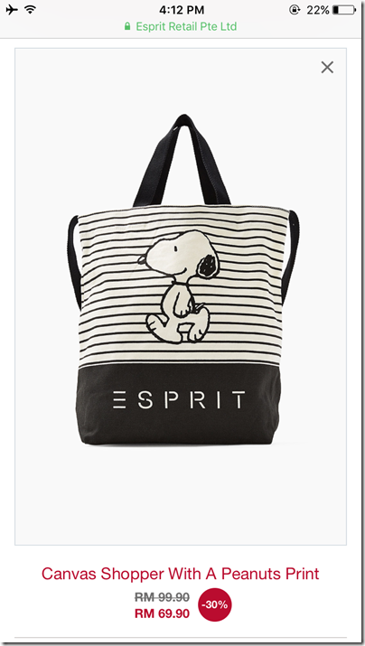 Peanuts x Esprit