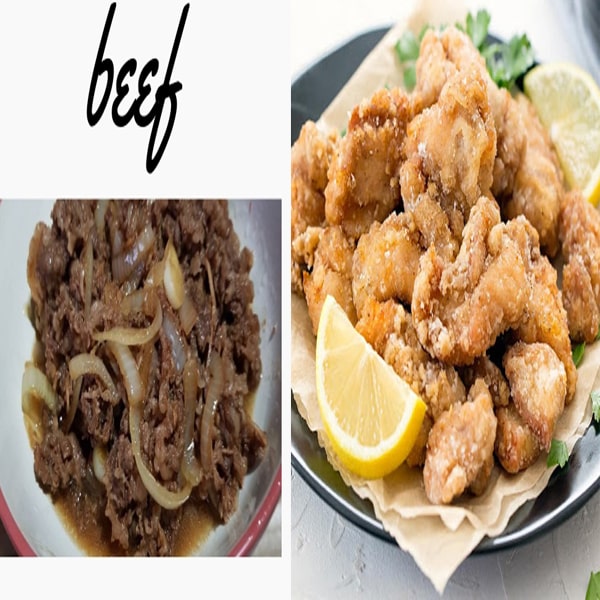Bento 2 (Beef+Karage)