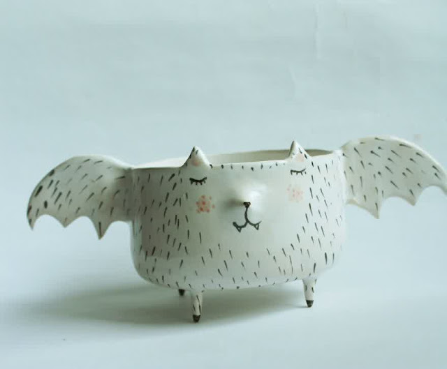 whimsical animal ceramic