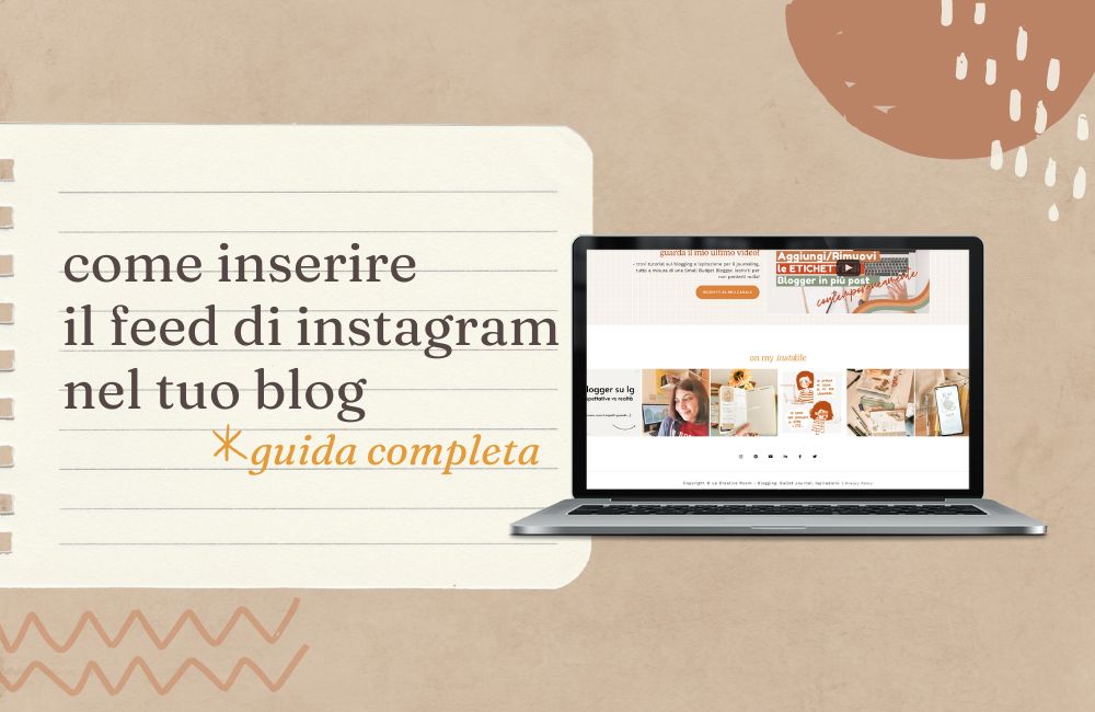 Inserire il Feed Instagram nel tuo blog: guida completa!