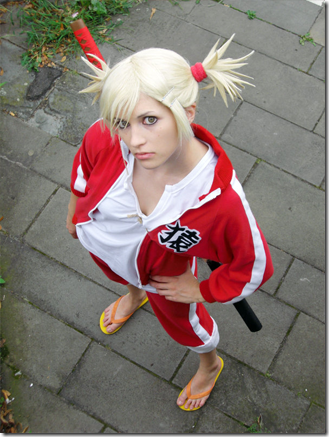 bleach cosplay - sarugaki hiyori