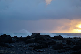 Iceland black beach