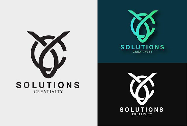 YC SOLUTIONS LOGO DESIGN 