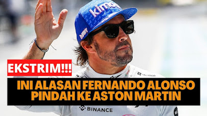 Ini Alasan Fernando Alonso Pindah Ke Aston Martin