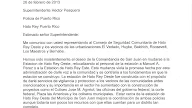 Carta De Agradecimiento Bomberos