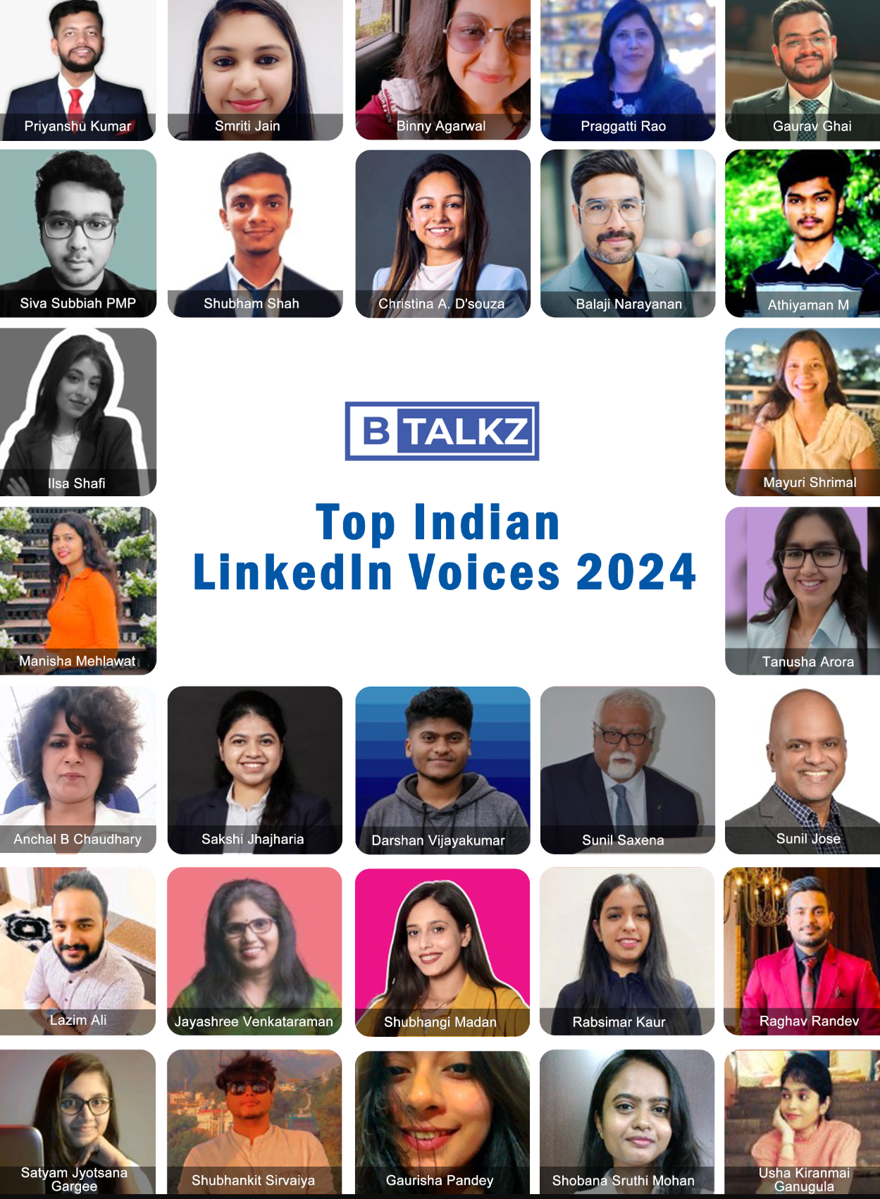 Leading LinkedIn Voices of India 2024