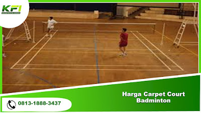 Harga Carpet Court Badminton