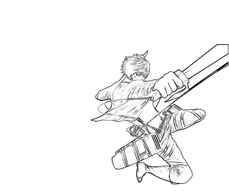 printable-eren-jaeger-jumping-coloring-pages