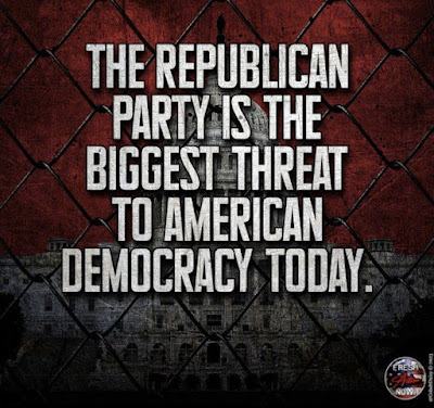 Beat the Republican Party. They are a Threat to Democracy.