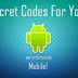 Hidden Android Secret Codes